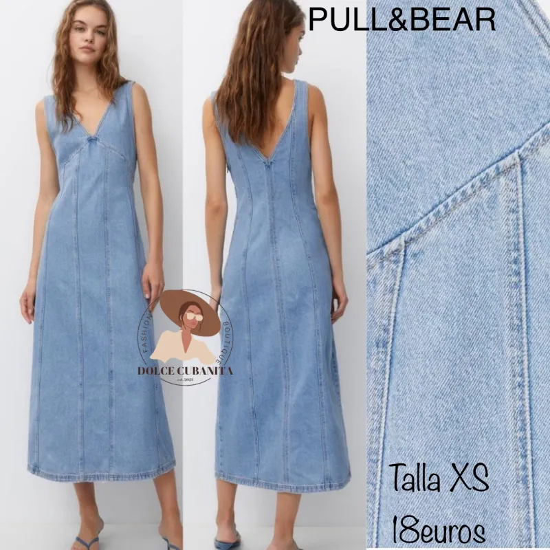 Vestido largo PULL&BEAR