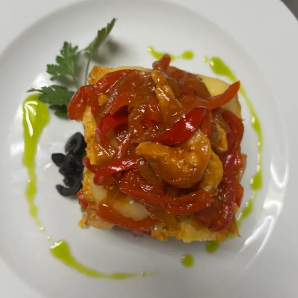 Montadito de tamal