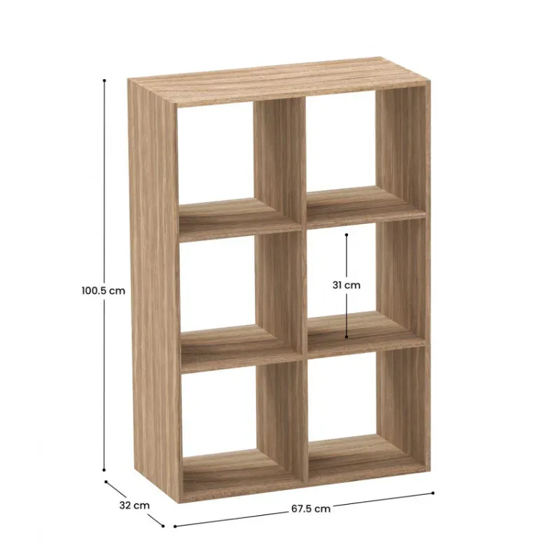 Estantería de 6 Niveles SpaceQub