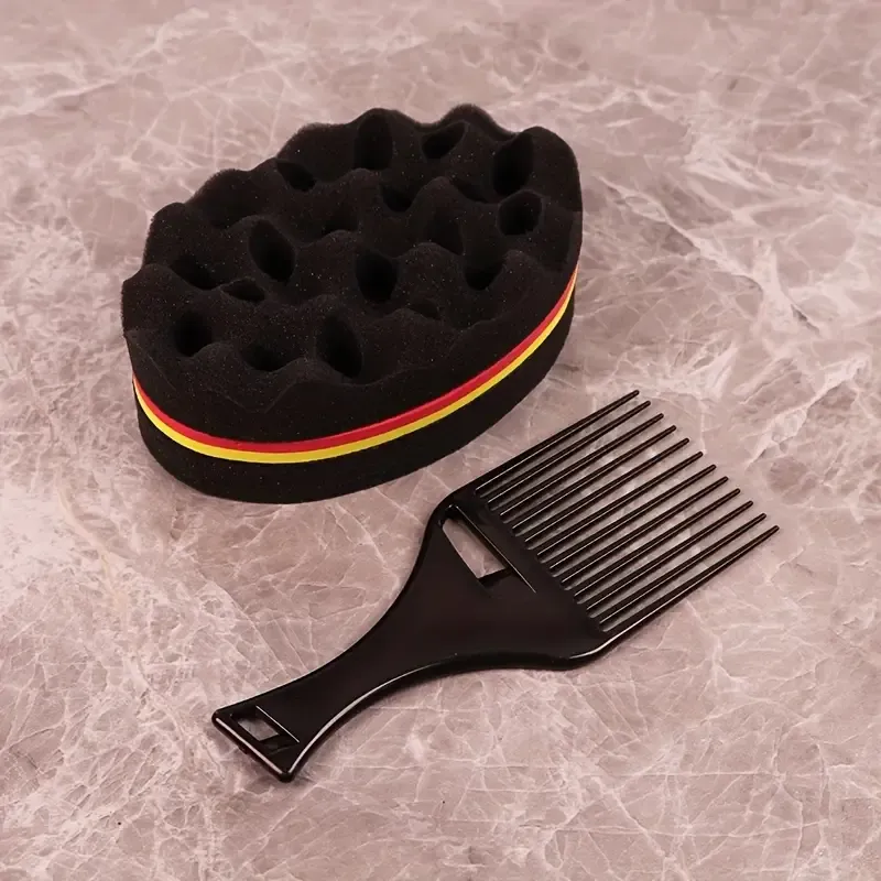 Esponja con peineta