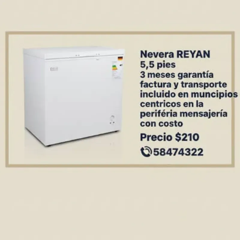 Nevera REYAN 5,5 pies