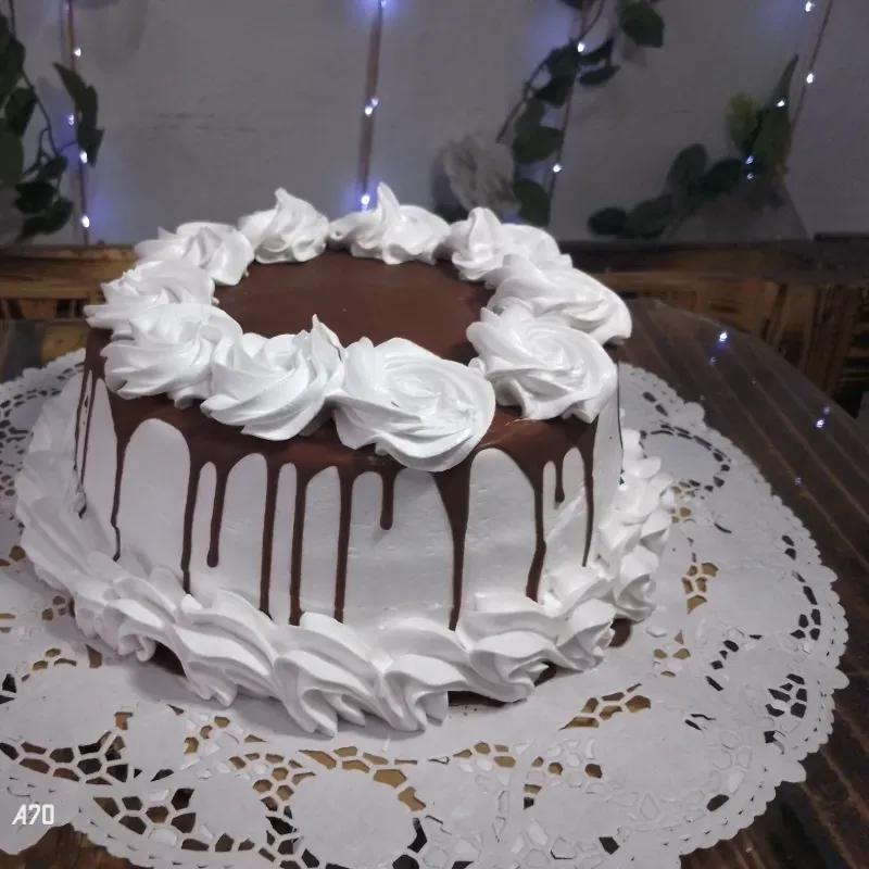 Cake de cubierta de chocolate