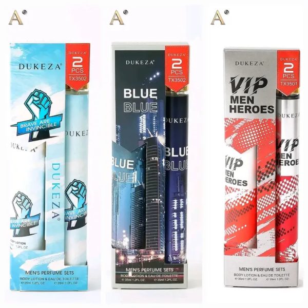 Set de perfume y crema para hombre