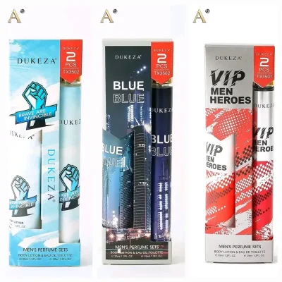 Set de perfume y crema para hombre