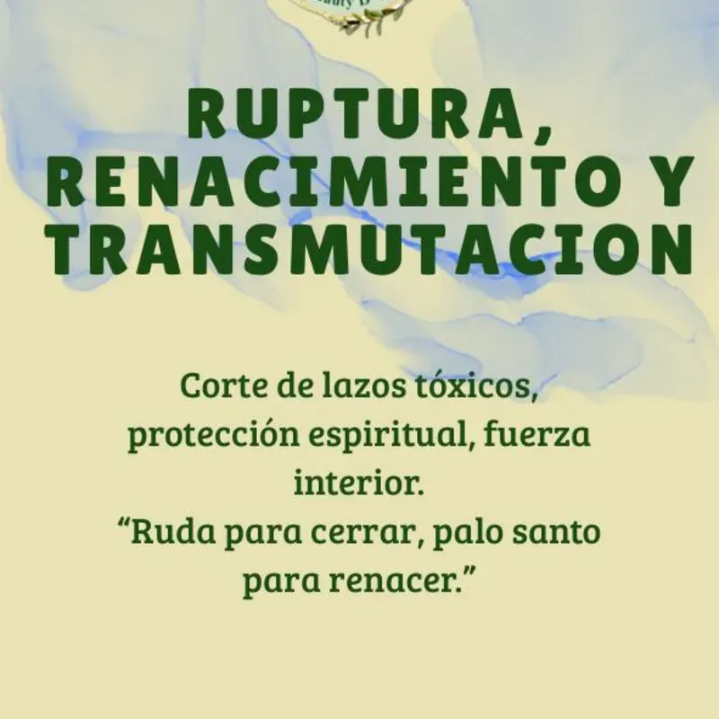 RUPTURA, RENACIMIENTO Y TRANSMUTACIÓN
