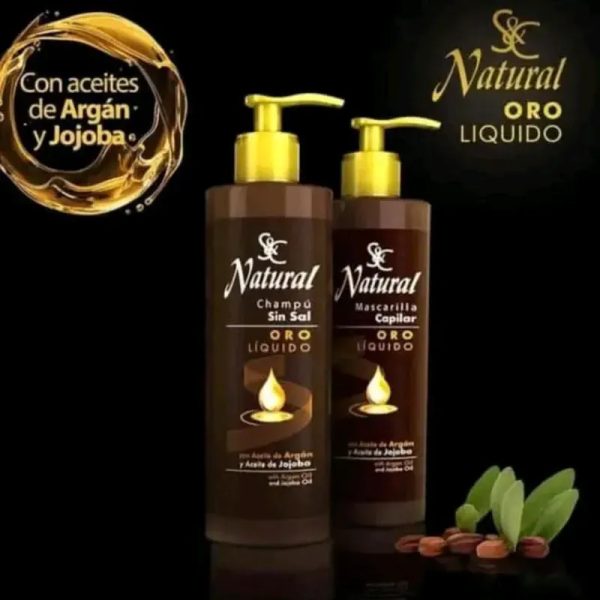Champú y Acondicionador Oro Líquido