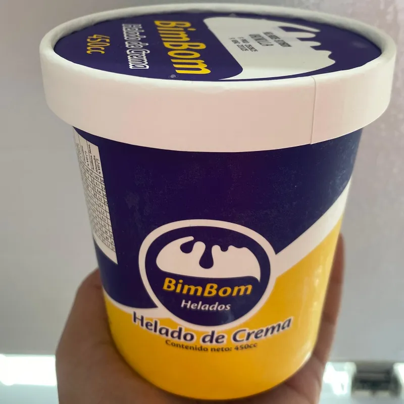 Helado BimBom Durazno