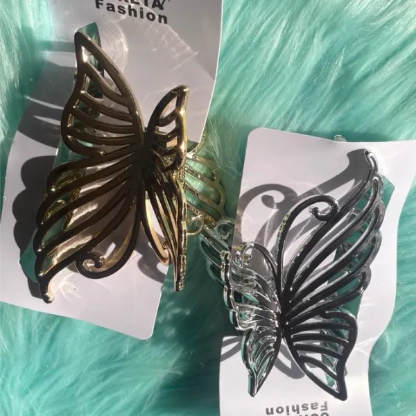 Pellizcos grandes forma de mariposa