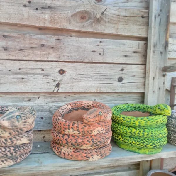 Maceta serpiente