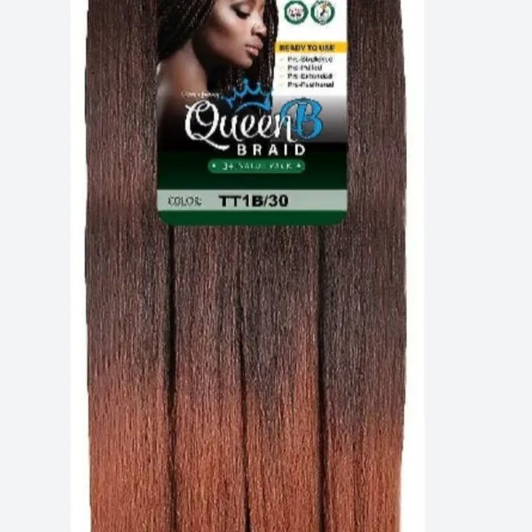 Cabello  Kanekalon de 50 pulgadas # TT1B/30