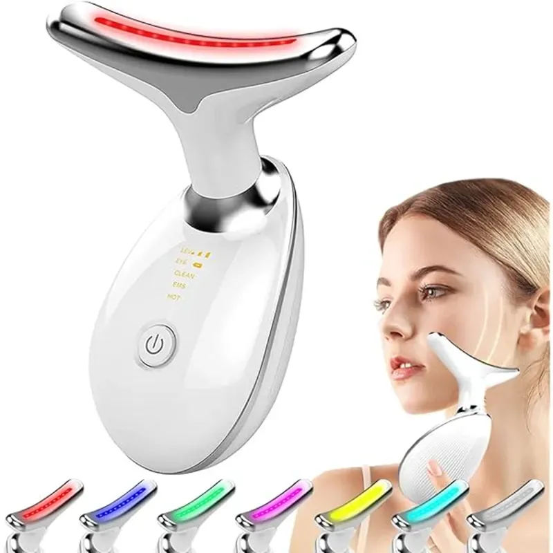 7 COLOR BEAUTY DEVICE para ROSTRO Y CUELLO,