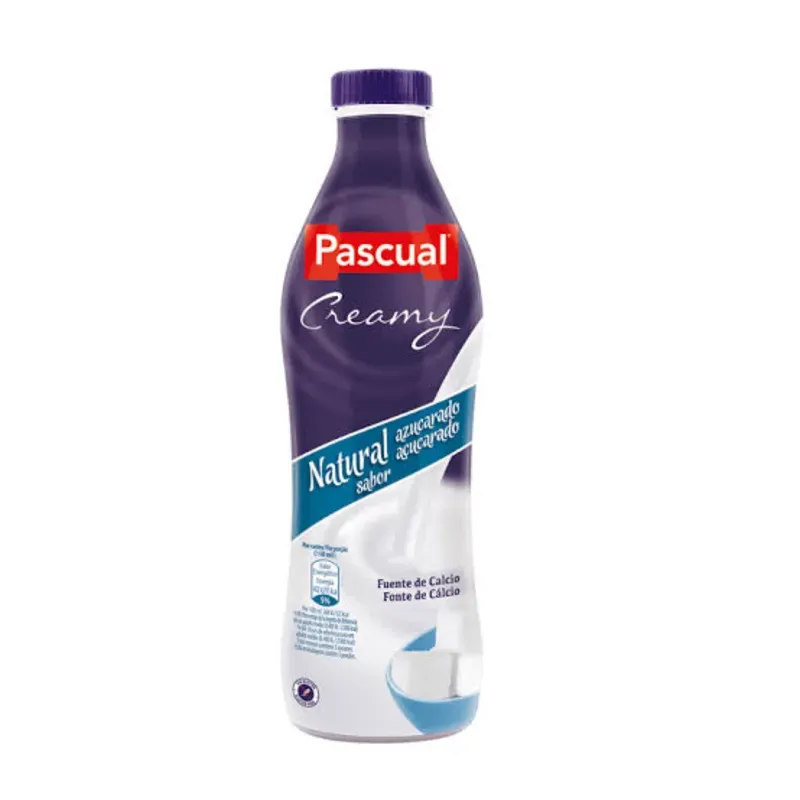 Yogurt Líquido Creamy Natural Azucarado Pascual - 750ml (Post Lact)