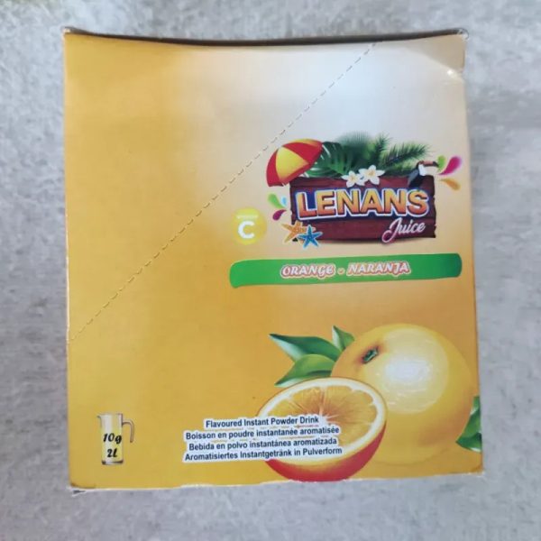 Refresco Instantáneo de Caja de Naranja