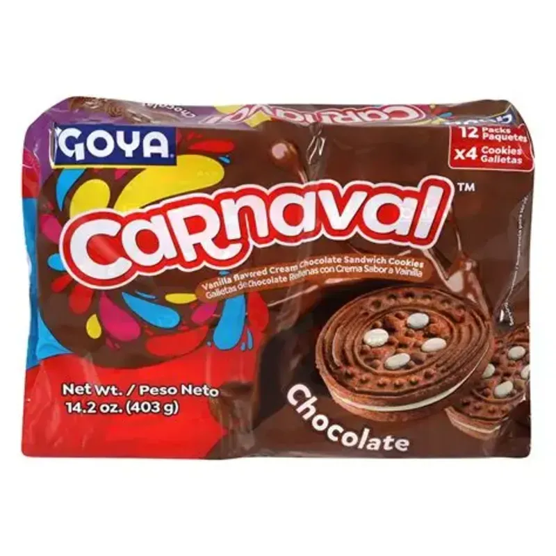 Galletas Carnaval Goya Chocolate