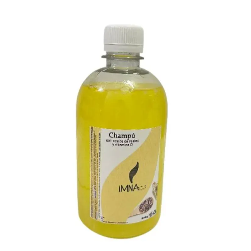 Champú sin sal con aceite de recino 500 gr