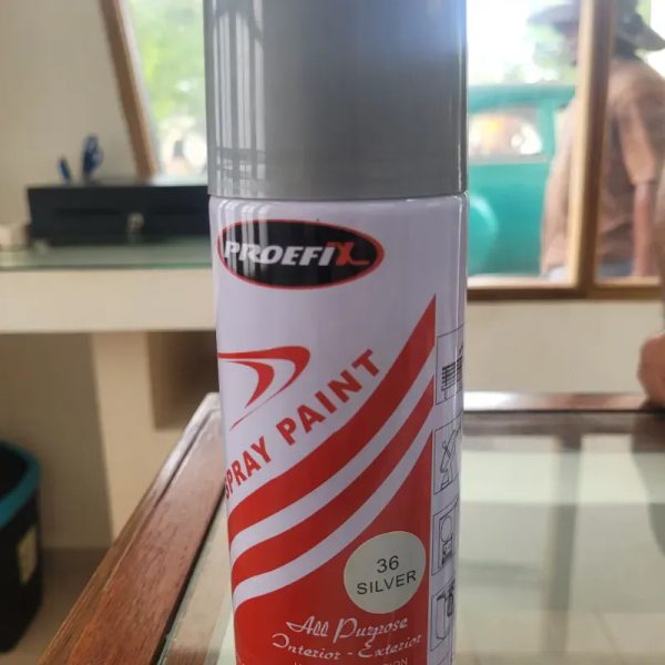 Pintura Aerosol (spray) - Plateado