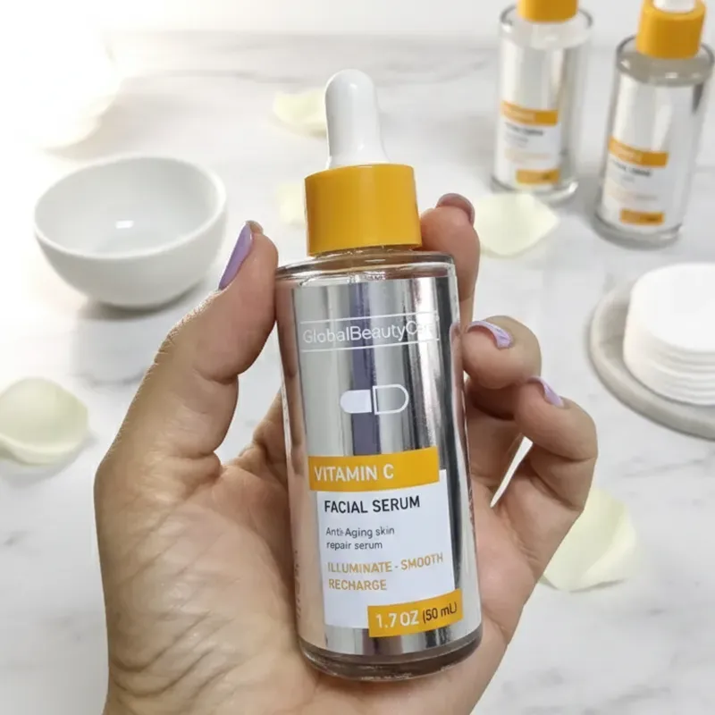 Serum Facial de Vitamina C  Efecto Reparador de la piel y Antienvejecimiento 