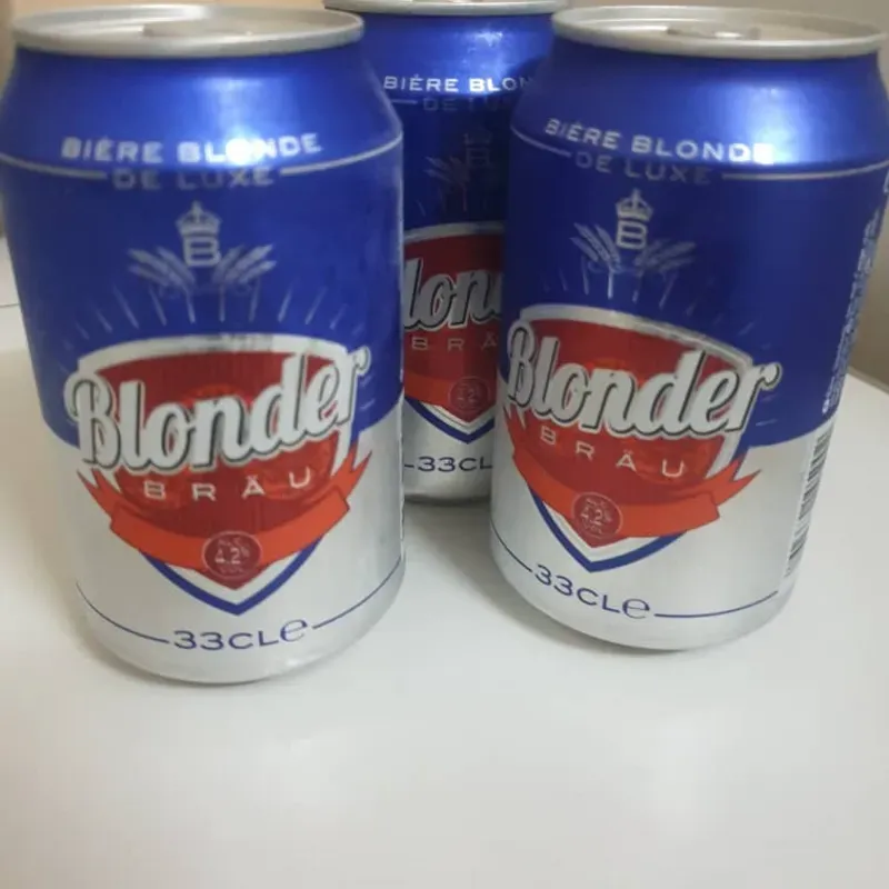 Cerveza importada en lata