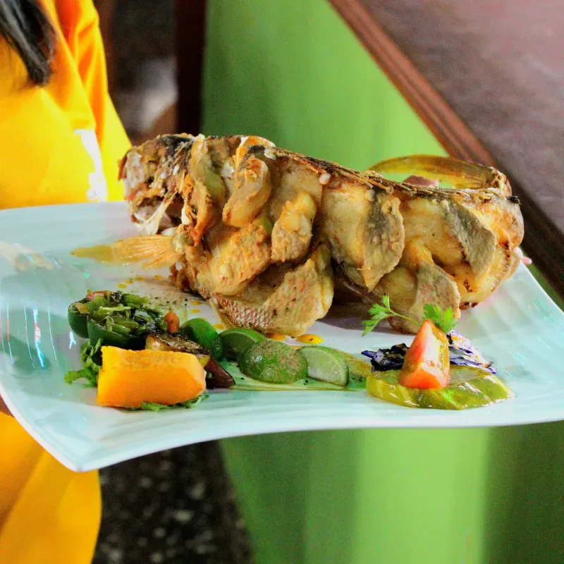 Pescado Frito Entero