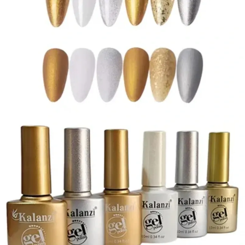 PINTURAS DORADAS Y PLATEADAS ( KALANZI ) 10 ml