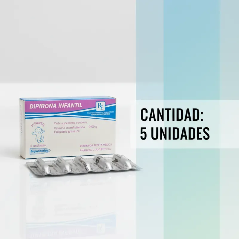 Supositorio de Dipirona infantil