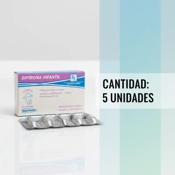 Supositorio de Dipirona infantil