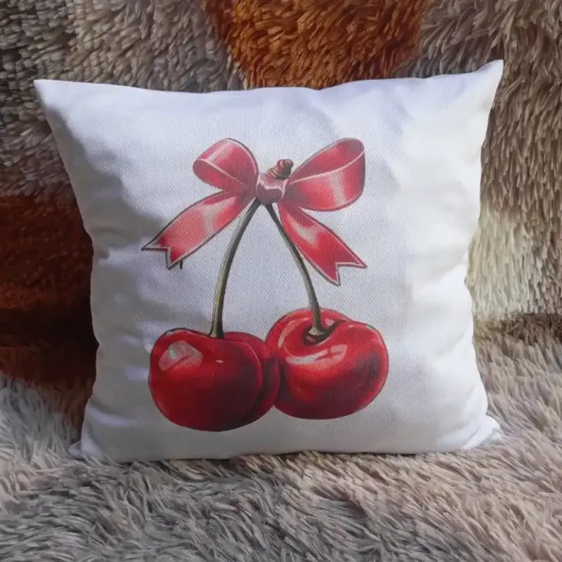 Cojín blanco grande