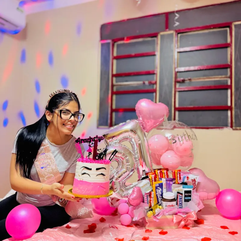 Pastel de 15 cm de diámetro