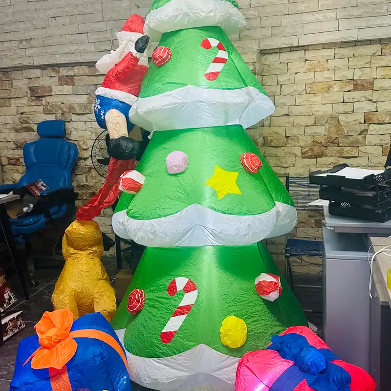 Inflable de Árbol de Navidad