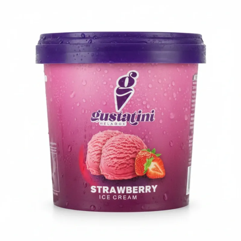 Pote de Helado Fresa