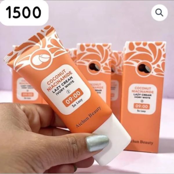 Crema de Niacidamide y coco