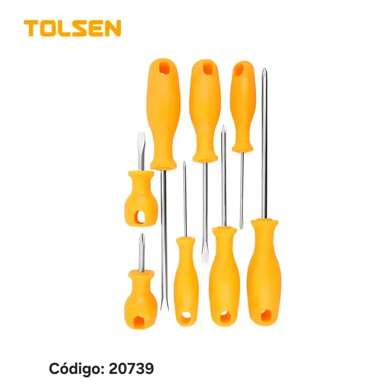 Juego de destorniladores 8 piezas