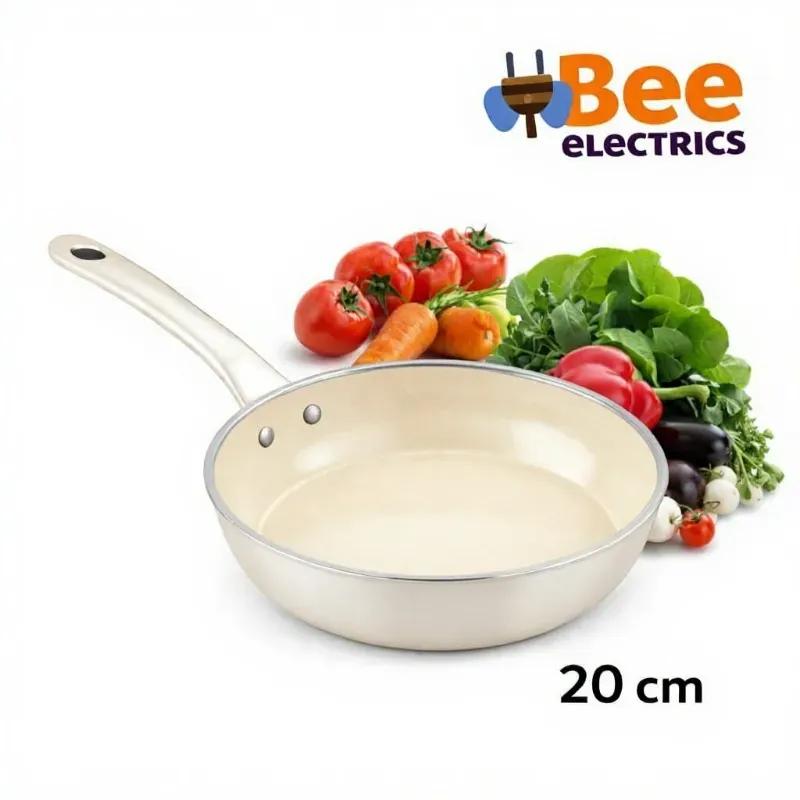 SARTÉN ANTIADHERENTE BEIGE - BEE ELECTRICS (VPT)