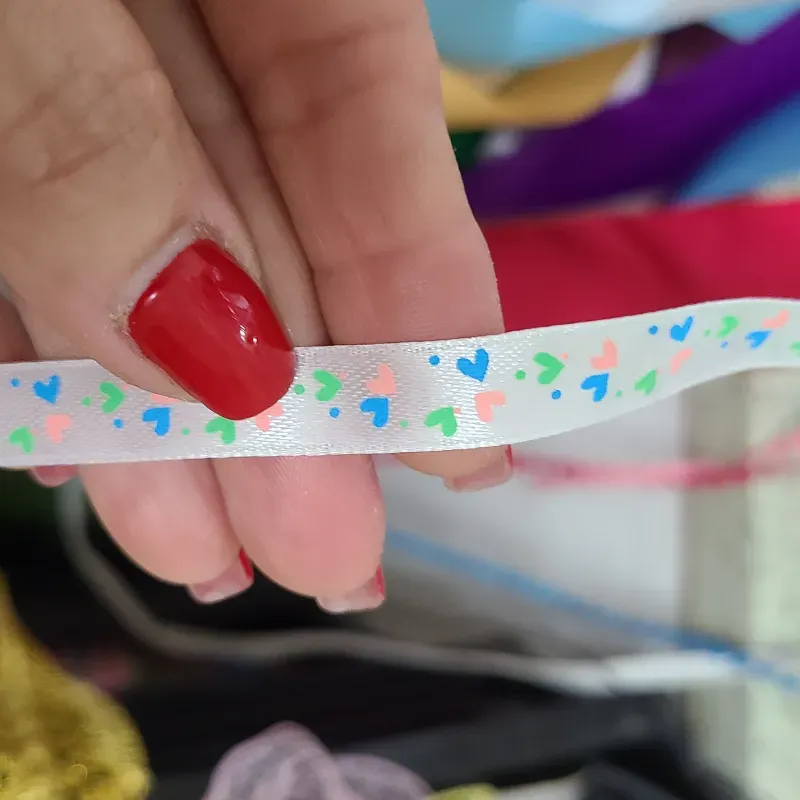 Cinta estampada  1 cm.ancho.