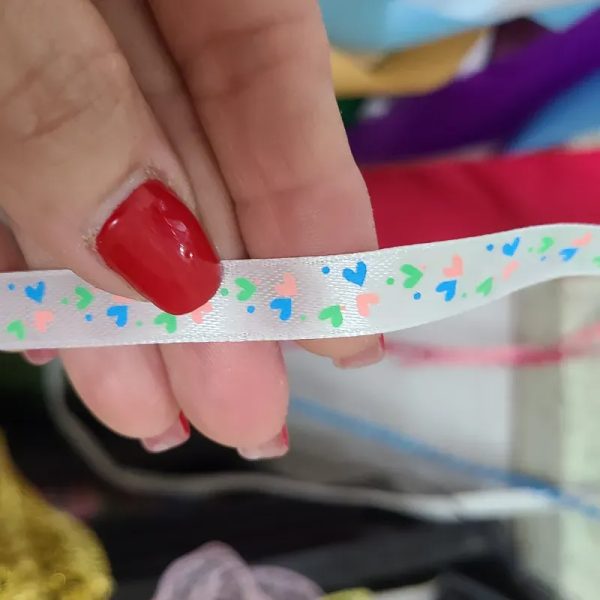 Cinta estampada  1 cm.ancho.
