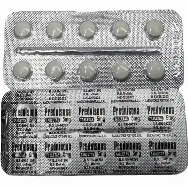 Prednisona (5mg 10t)