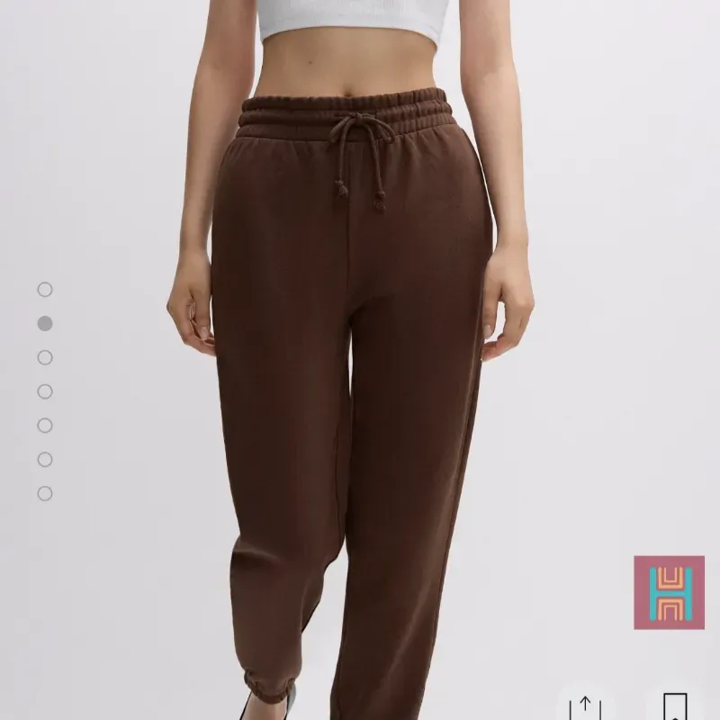 PANTALÓN DE CHÁNDAL MARRÓN 0116