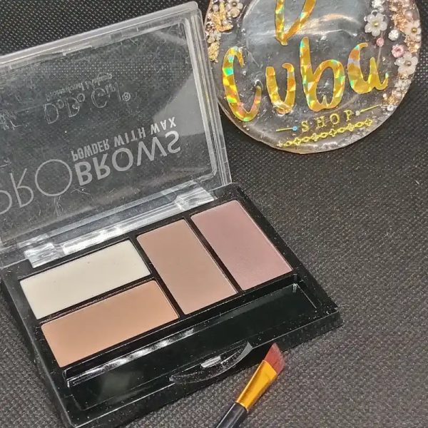 Paleta de sombras para cejas
