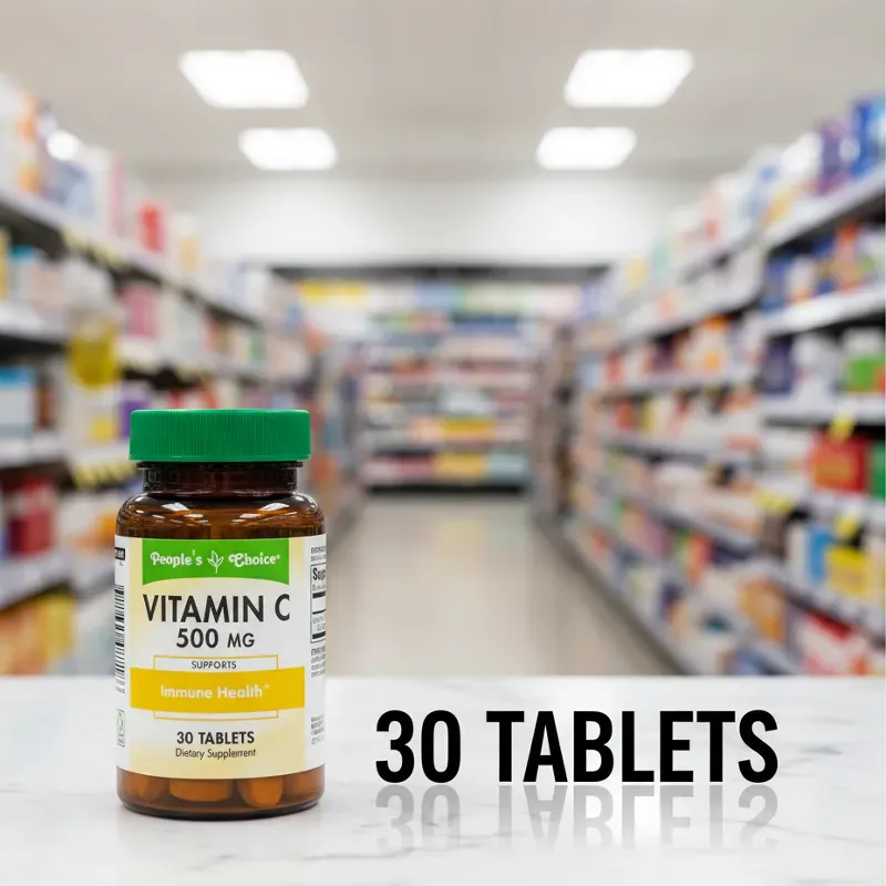 VITAMINA C(30t, 500MG) (VENCE 5,6-28)