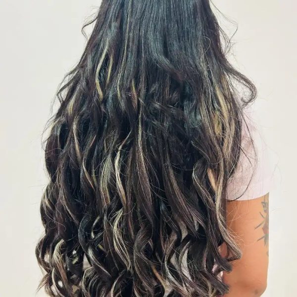 Peinados con planchas/ ondas ( Pelo extralargo)