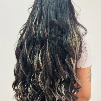 Peinados con planchas/ ondas ( Pelo extralargo)