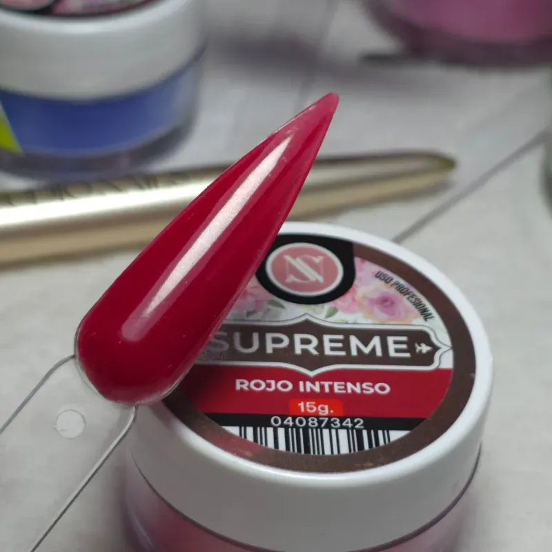Acrílico Supreme Rojo Intenso