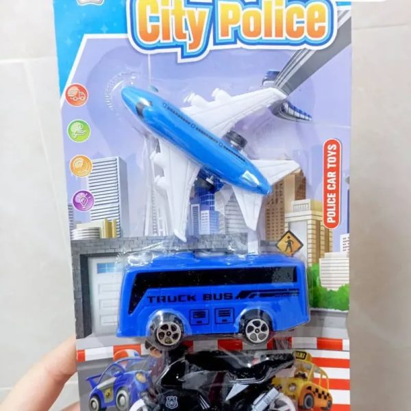 Set de avión+ bus+ moto