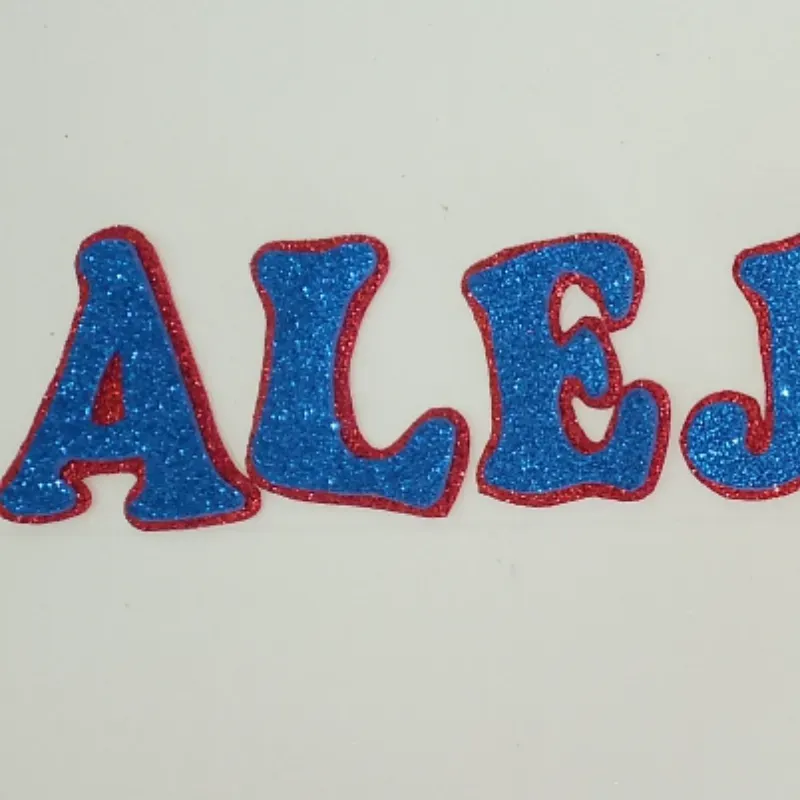 Topper Nombres letras sueltas