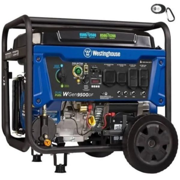 Westinghouse 12,500 Watts Dual Fuel