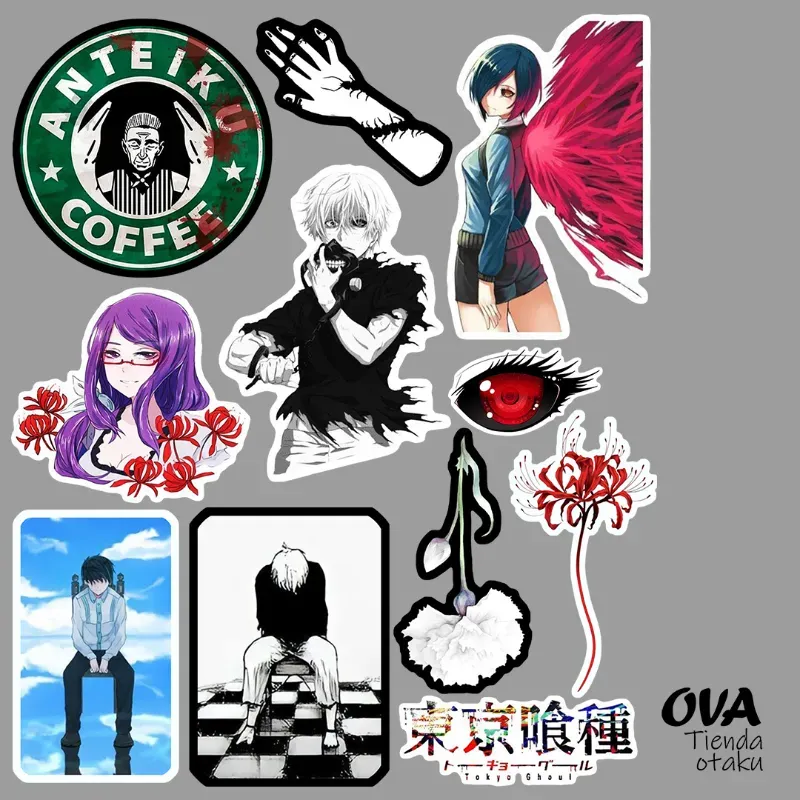 ️‍️ Pack de stickers Tokyo Ghoul