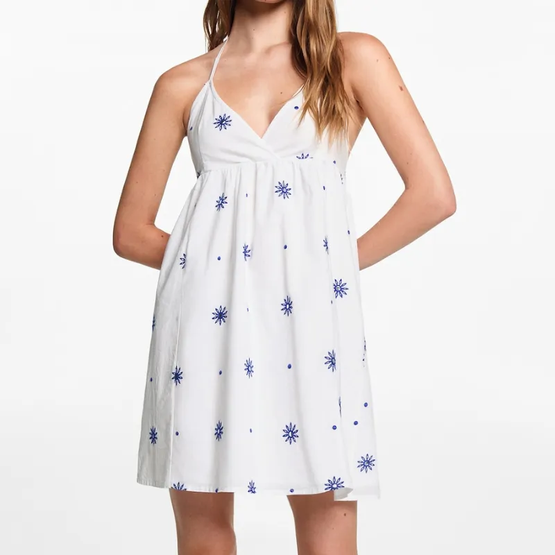 Vestido Bordados Espejo