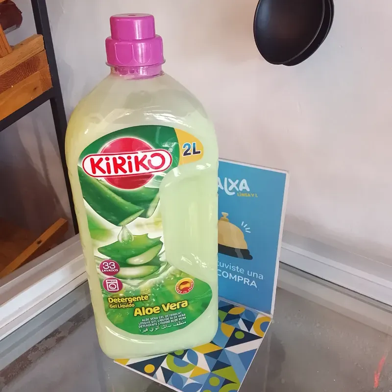 Detergente Líquido Kirico Aloe Vera 2lt