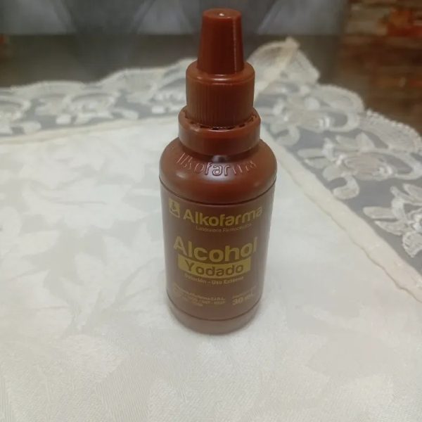 Alcohol Yodado( 1 pomo de 30 ml)