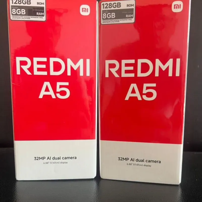 Xiaomi Redmi A5 (Dual-Sim) de 4 GB RAM con 128 GB. Sellado en caja